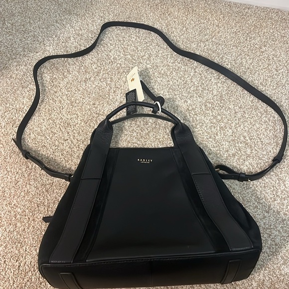 1056. NWT - Radley London Baylis Road Suede Purse & Crossbody - Picture 9 of 16